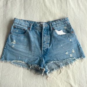 Zara denim shorts‎